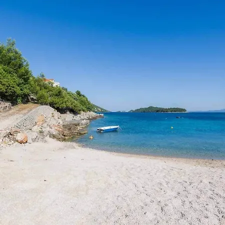Seafront Zaglav On Island Korcula, Private Pool, Parking,bbq Potirna